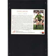 Signed picture of Paddy Roche the Manchester United footballer
